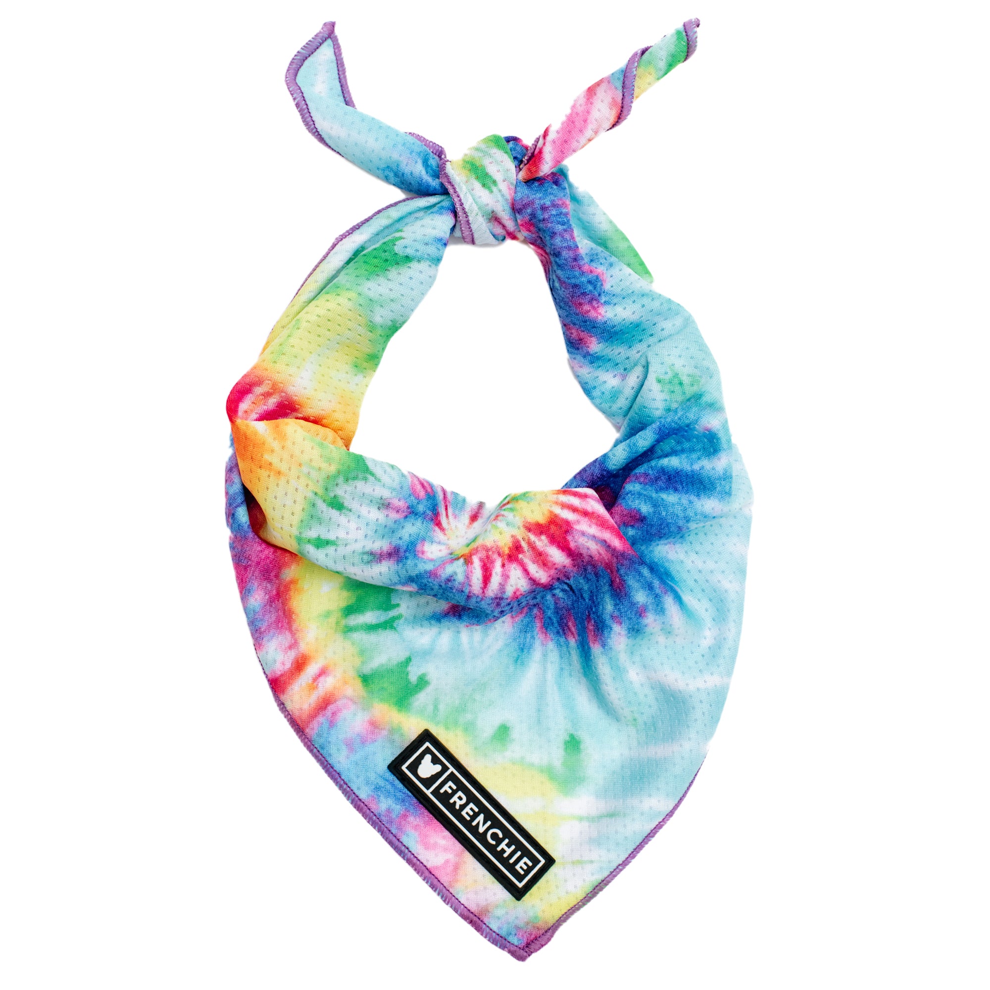 Frenchie Cooling Bandana Tie Dye Frenchie Bulldog