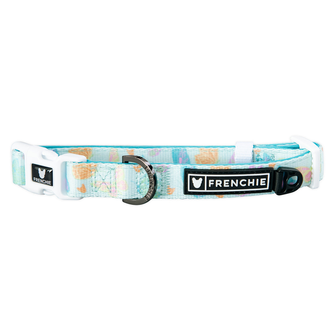 Frenchie Comfort Collar - Pastel Butterfly