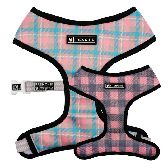 Frenchie Duo Reversible Harness - Highlander Plaid