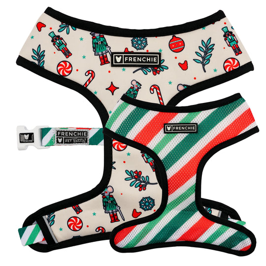 Frenchie Duo Reversible Harness - Nutcracker