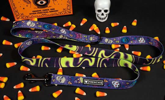 Frenchie Comfort Leash - Halloween Masks