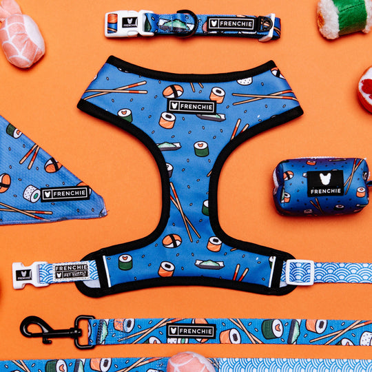 Frenchie Duo Reversible Harness - Sushi