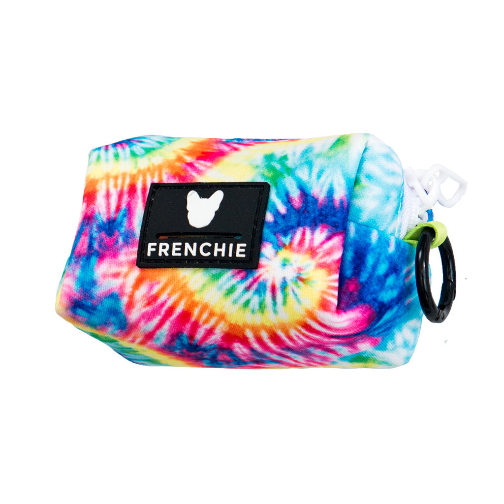 Frenchie Poo Bag Holder- Tie Dye
