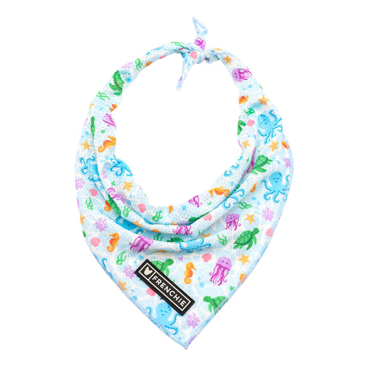 Frenchie Cooling Bandana - Aquatic Critters