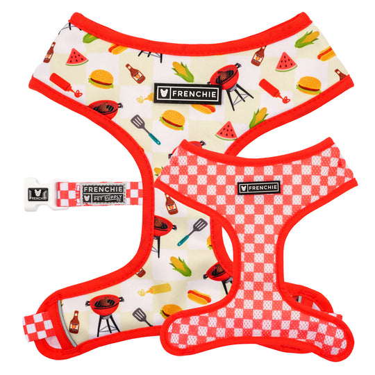 Frenchie Duo Reversible Harness - Cook Out