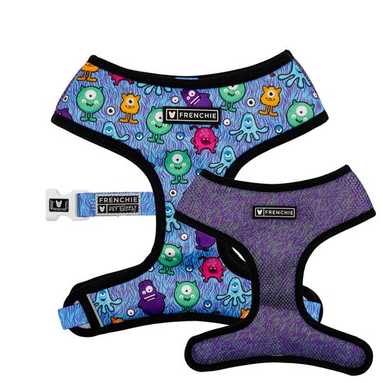Frenchie Duo Reversible Harness - Little Monsters