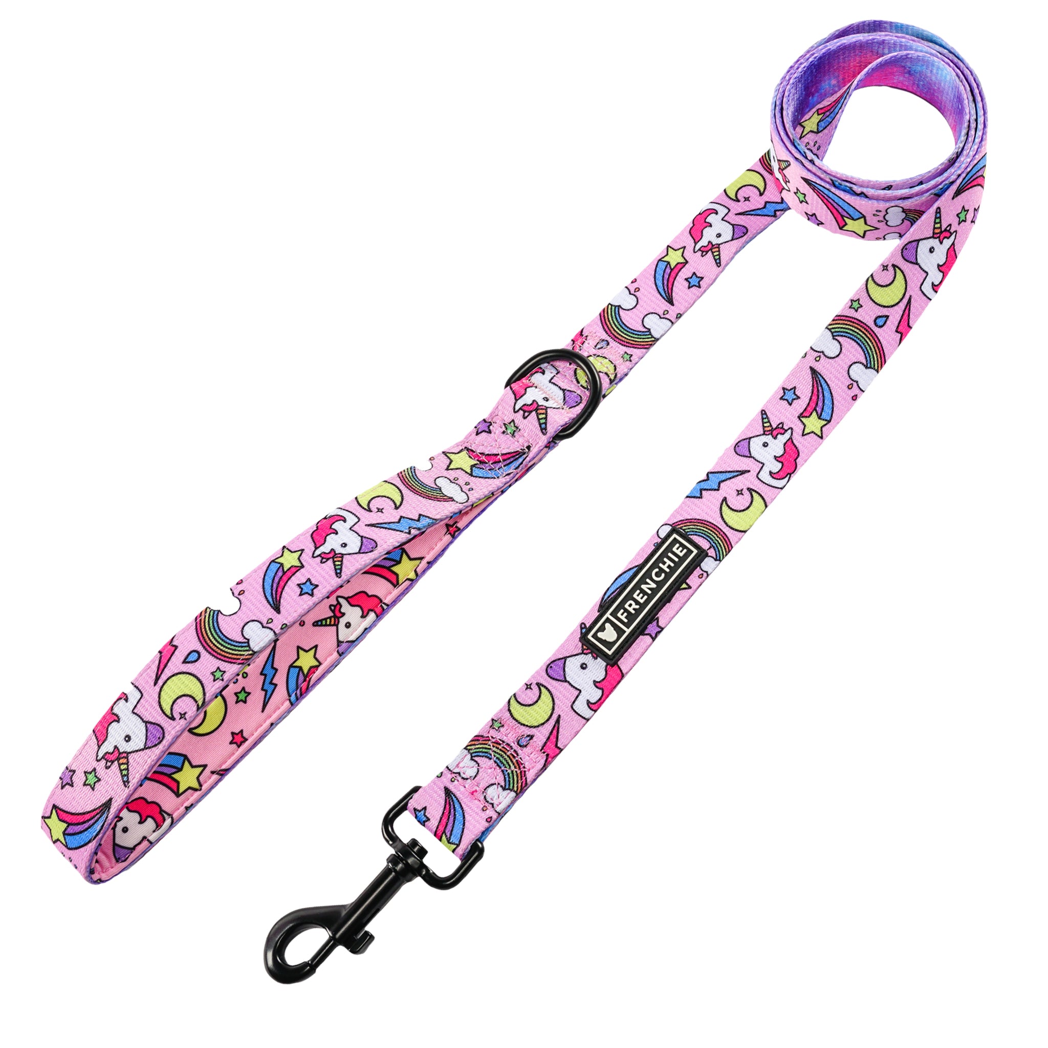 Frenchie Comfort Leash - Magical Unicorn MASTER - Frenchie Bulldog - Shop Harnesses for French Bulldogs - Shop French Bulldog Harness - Harnesses for Pugs