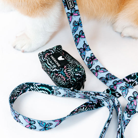 Frenchie Poo Bag Holder - Kaleidoscope