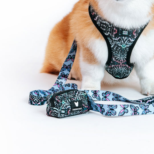 Frenchie Poo Bag Holder - Kaleidoscope