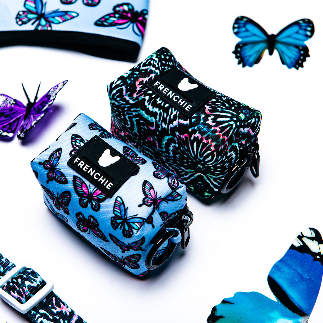 Frenchie Poo Bag Holder - Kaleidoscope