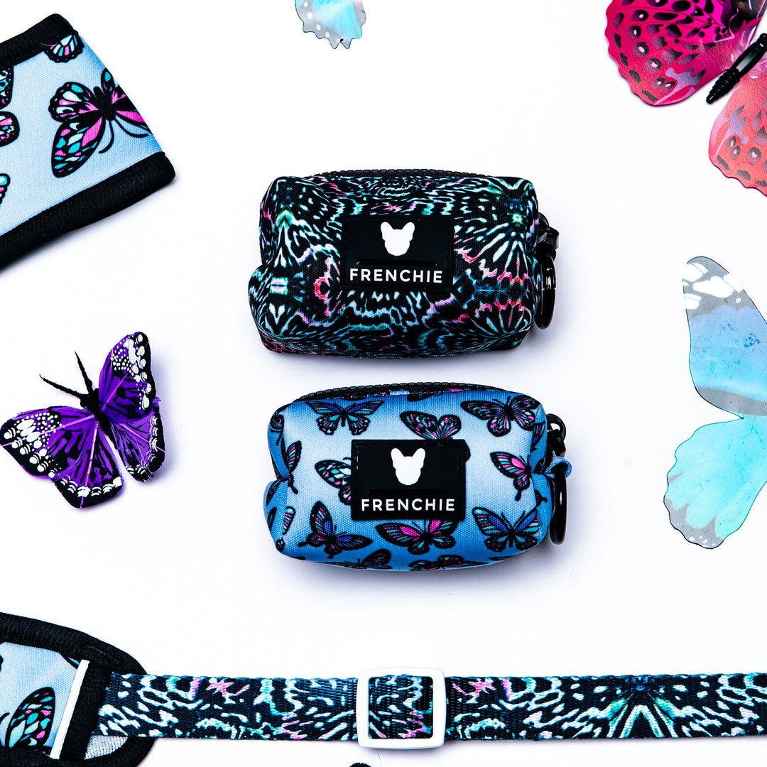 Frenchie Poo Bag Holder - Kaleidoscope