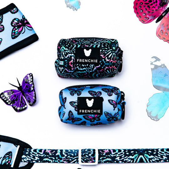 Frenchie Poo Bag Holder - Kaleidoscope