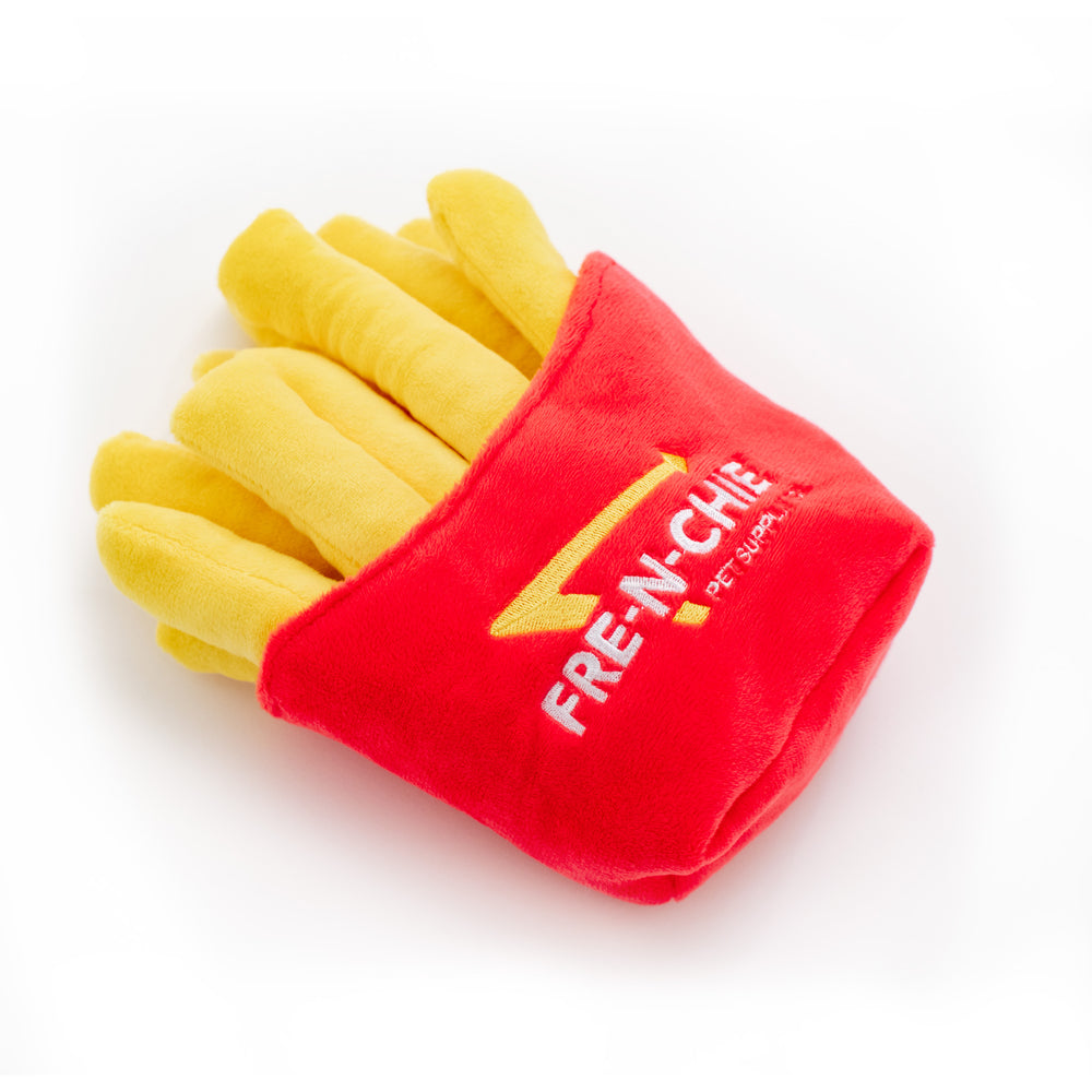 Frenchie Plush Toy - Red Fries