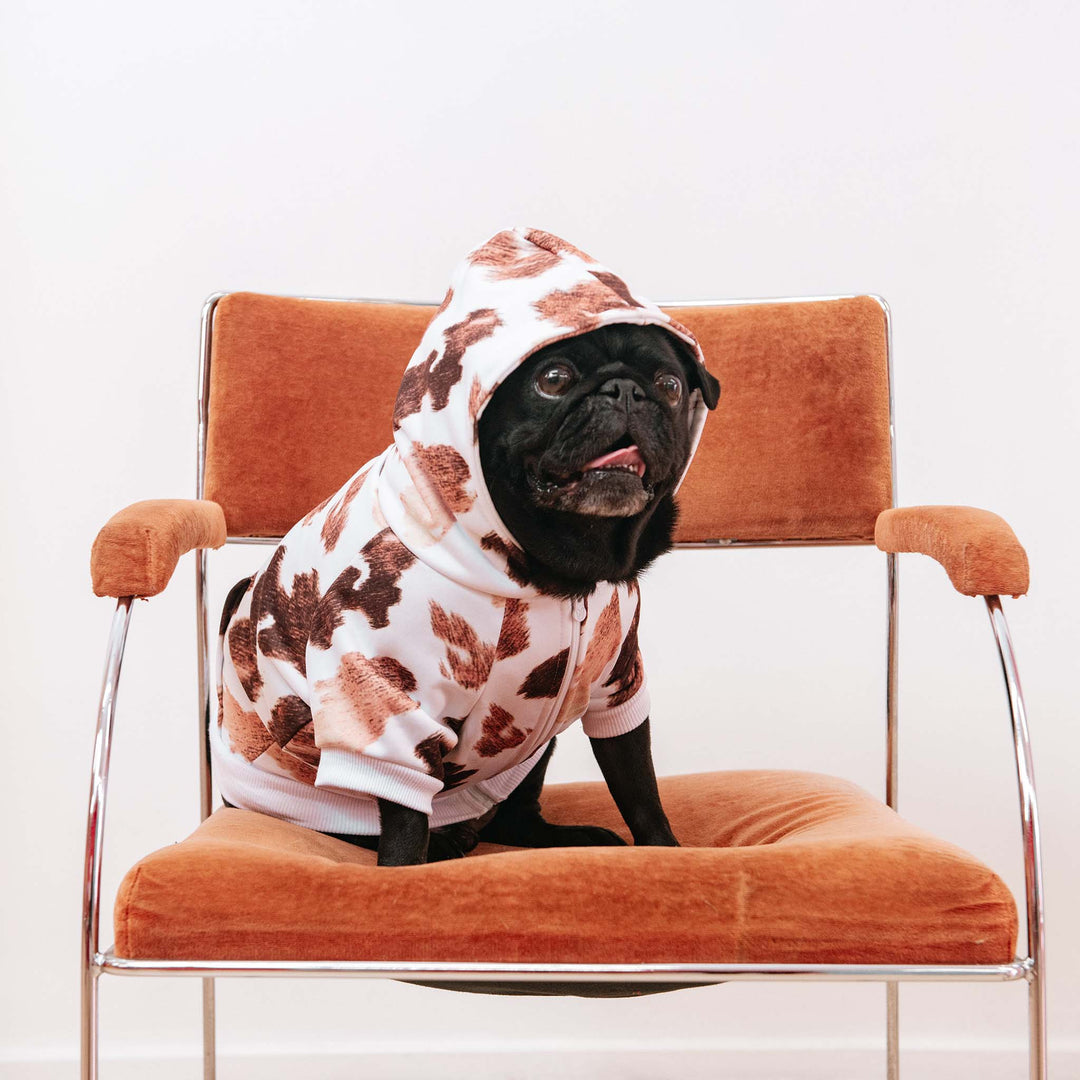 Frenchie Dog Hoodie - Moo