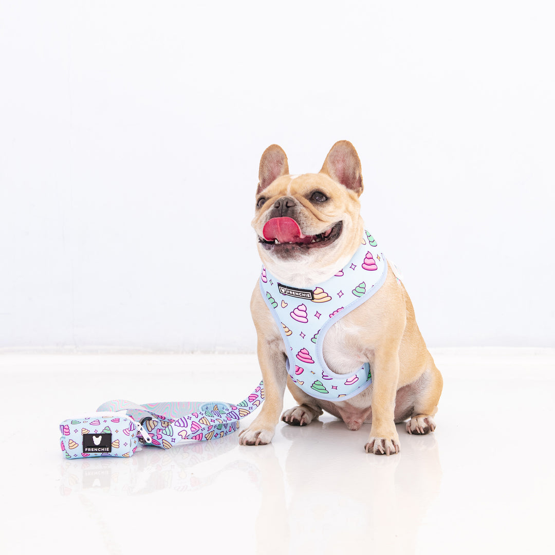 Frenchie Duo Reversible Harness - Ohh Sh*t