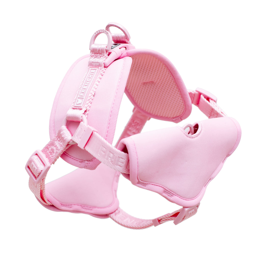 Frenchie Front Pull Harness - Pink Bubble Gum