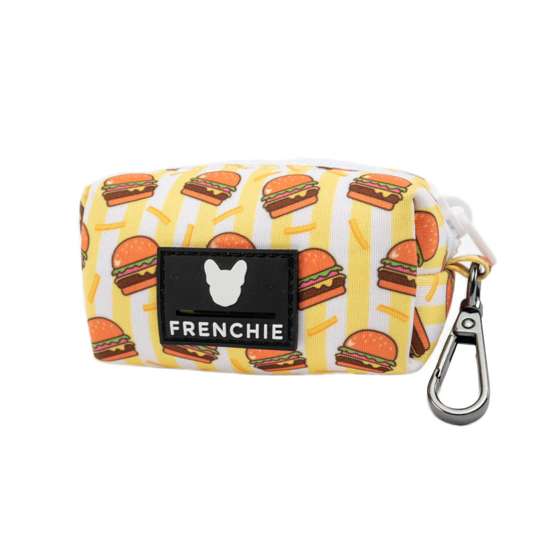 Frenchie Poo Bag Holder - Burger