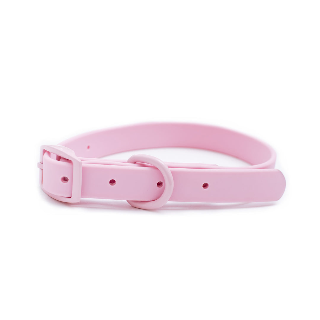 Frenchie Waterproof Collar - Pink Bubblegum